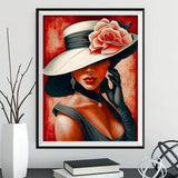 Frau 5d Diy Diamond Painting Diamant Malerei Set MJ3119