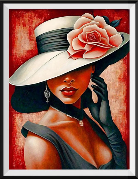 Frau 5d Diy Diamond Painting Diamant Malerei Set MJ3119