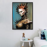 Frau 5d Diy Diamond Painting Diamant Malerei Set MJ3121