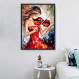 Frau 5d Diy Diamond Painting Diamant Malerei Set MJ3128