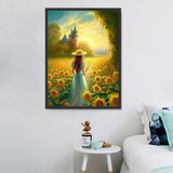 Frau 5d Diy Diamond Painting Diamant Malerei Set MJ3131