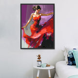 Frau 5d Diy Diamond Painting Diamant Malerei Set MJ3135