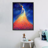 Frau 5d Diy Diamond Painting Diamant Malerei Set MJ3136