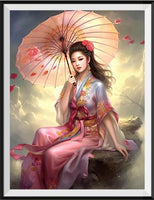 Frau 5d Diy Diamond Painting Diamant Malerei Set MJ3175