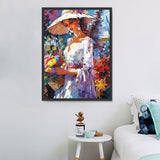 Frau 5d Diy Diamond Painting Diamant Malerei Set MJ3176