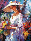 Frau 5d Diy Diamond Painting Diamant Malerei Set MJ3176