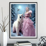 Tier und Mensch 5d Diy Diamond Painting Diamant Malerei Set MJ3213