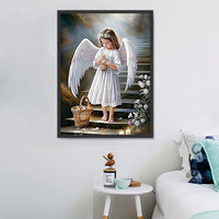 Engel  5d Diy Diamond Painting Diamant Malerei Set MJ3246