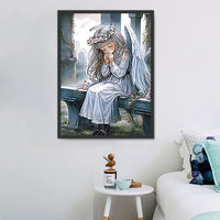 Engel  5d Diy Diamond Painting Diamant Malerei Set MJ3247