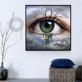 Augen 5d Diy Diamond Painting Diamant Malerei Set MJ3371
