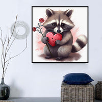 Waschbär 5d Diy Diamond Painting Diamant Malerei Set MJ7004