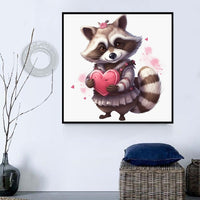 Waschbär 5d Diy Diamond Painting Diamant Malerei Set MJ7007