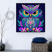 Eule 5d Diy Diamond Painting Diamant Malerei Set MJ7135