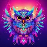 Eule 5d Diy Diamond Painting Diamant Malerei Set MJ7136