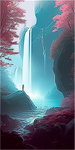 Wasserfall 5d Diy Diamond Painting Diamant Malerei Set MJ7196