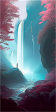 Wasserfall 5d Diy Diamond Painting Diamant Malerei Set MJ7196