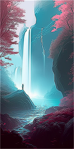 Wasserfall 5d Diy Diamond Painting Diamant Malerei Set MJ7196