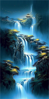 Wasserfall 5d Diy Diamond Painting Diamant Malerei Set MJ7199
