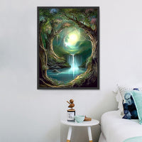 Wasserfall 5d Diy Diamond Painting Diamant Malerei Set MJ7201