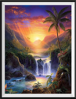 Wasserfall 5d Diy Diamond Painting Diamant Malerei Set MJ7202