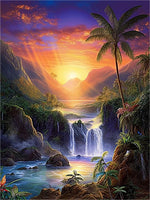 Wasserfall 5d Diy Diamond Painting Diamant Malerei Set MJ7202