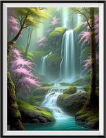 Wasserfall 5d Diy Diamond Painting Diamant Malerei Set MJ7205