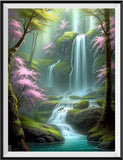 Wasserfall 5d Diy Diamond Painting Diamant Malerei Set MJ7205