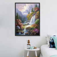 Wasserfall 5d Diy Diamond Painting Diamant Malerei Set MJ7208