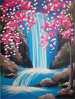 Wasserfall 5d Diy Diamond Painting Diamant Malerei Set MJ7212