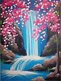 Wasserfall 5d Diy Diamond Painting Diamant Malerei Set MJ7212