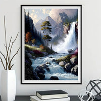 Wasserfall 5d Diy Diamond Painting Diamant Malerei Set MJ7215