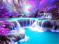 Wasserfall 5d Diy Diamond Painting Diamant Malerei Set MJ7224