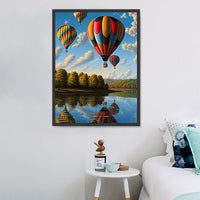 Ballon 5d Diy Diamond Painting Diamant Malerei Set MJ7235