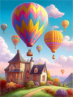 Ballon 5d Diy Diamond Painting Diamant Malerei Set MJ7239
