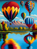 Ballon 5d Diy Diamond Painting Diamant Malerei Set MJ7240