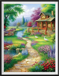 Dorf 5d Diy Diamond Painting Diamant Malerei Set MJ7274