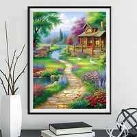 Dorf 5d Diy Diamond Painting Diamant Malerei Set MJ7274
