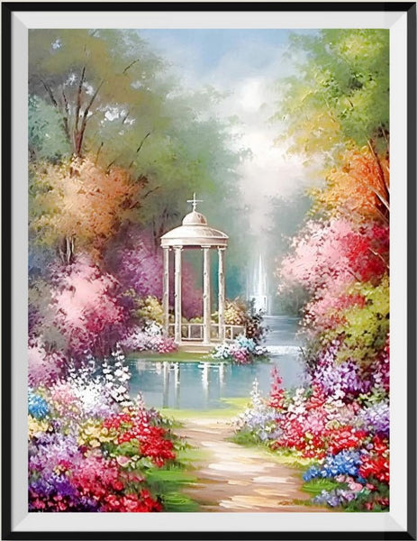Dorf 5d Diy Diamond Painting Diamant Malerei Set MJ7275