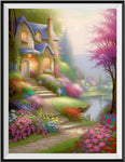 Dorf 5d Diy Diamond Painting Diamant Malerei Set MJ7276