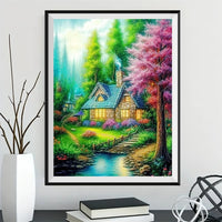 Dorf 5d Diy Diamond Painting Diamant Malerei Set MJ7277