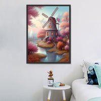 Dorf 5d Diy Diamond Painting Diamant Malerei Set MJ7289