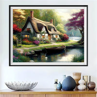 Dorf 5d Diy Diamond Painting Diamant Malerei Set MJ7296