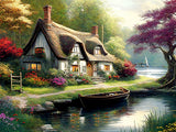 Dorf 5d Diy Diamond Painting Diamant Malerei Set MJ7296
