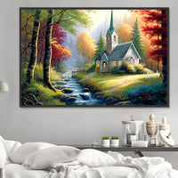 Dorf 5d Diy Diamond Painting Diamant Malerei Set MJ7298