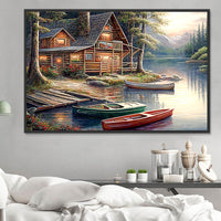 Dorf 5d Diy Diamond Painting Diamant Malerei Set MJ7302