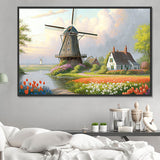 Dorf 5d Diy Diamond Painting Diamant Malerei Set MJ7304