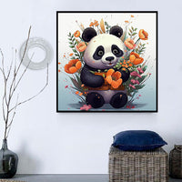 Panda 5d Diy Diamond Painting Diamant Malerei Set MJ8067