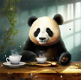 Panda 5d Diy Diamond Painting Diamant Malerei Set MJ8075