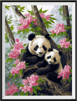 Panda 5d Diy Diamond Painting Diamant Malerei Set MJ8086