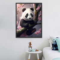 Panda 5d Diy Diamond Painting Diamant Malerei Set MJ8092